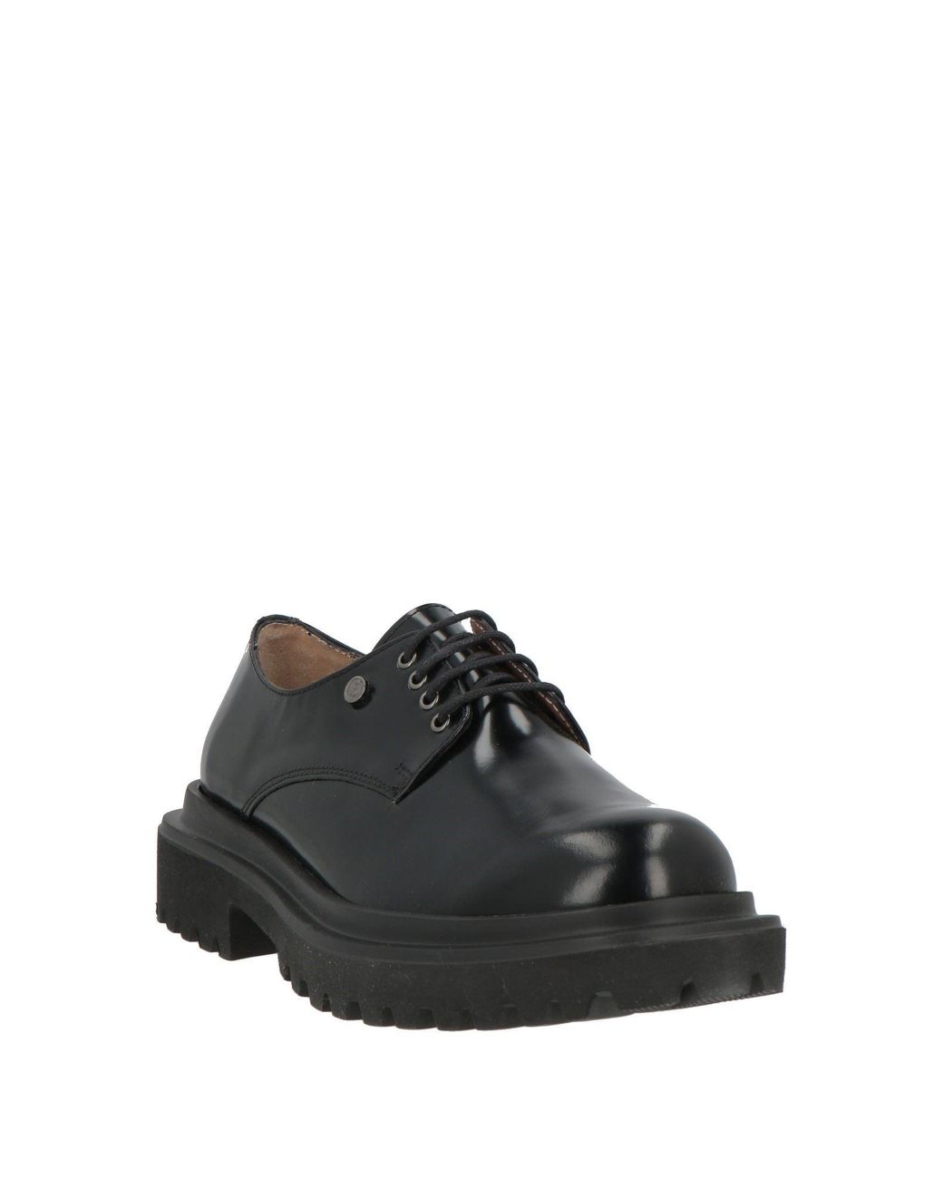 Pollini Black Schnürschuh