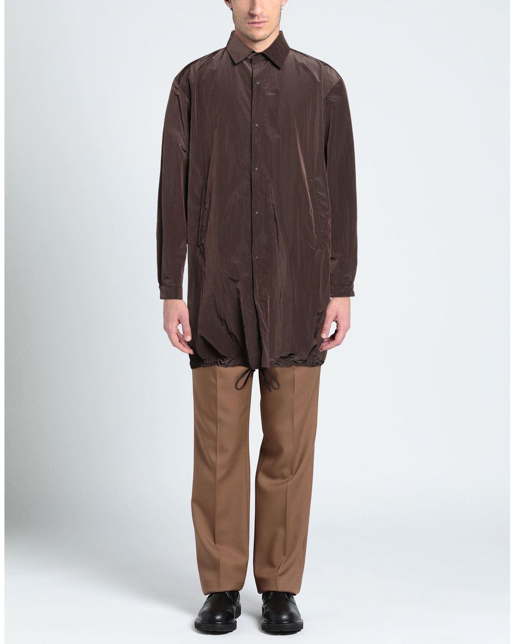 Herno Brown Overcoat & Trench Coat for men