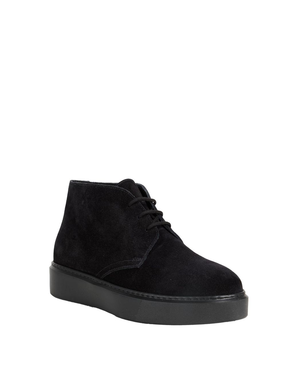 Doucal's Black Alex Ankle Boots Leather for men