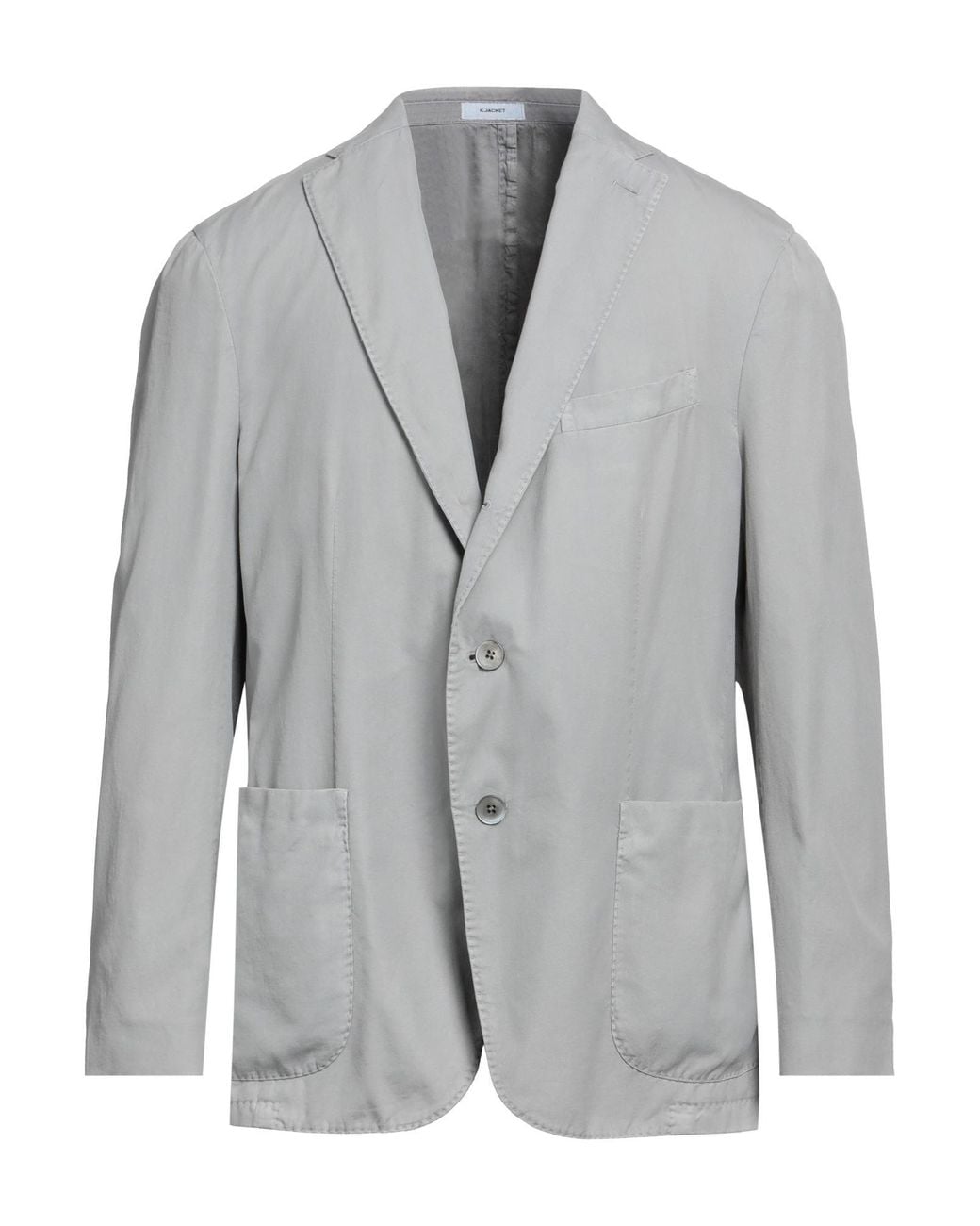 Boglioli Gray Blazer Cotton for men