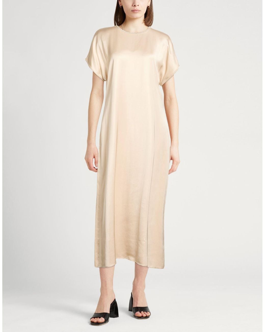 Peserico Natural Maxi Dress Viscose