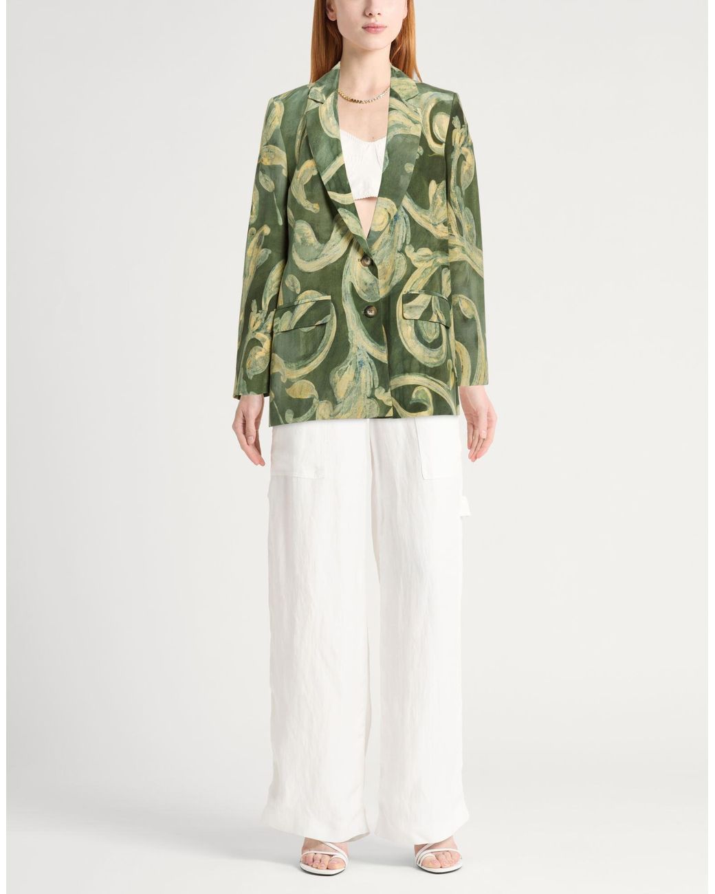 Kaos Green Blazers