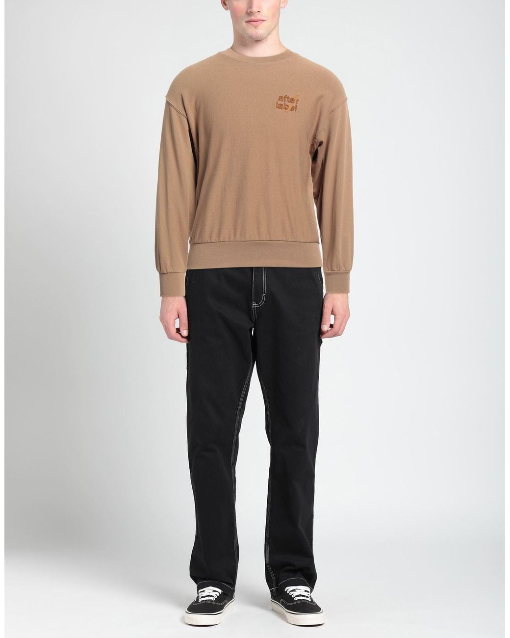 Sudadera AFTER LABEL de hombre de color Natural