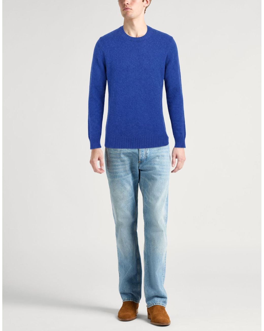 Pullover Drumohr de hombre de color Blue