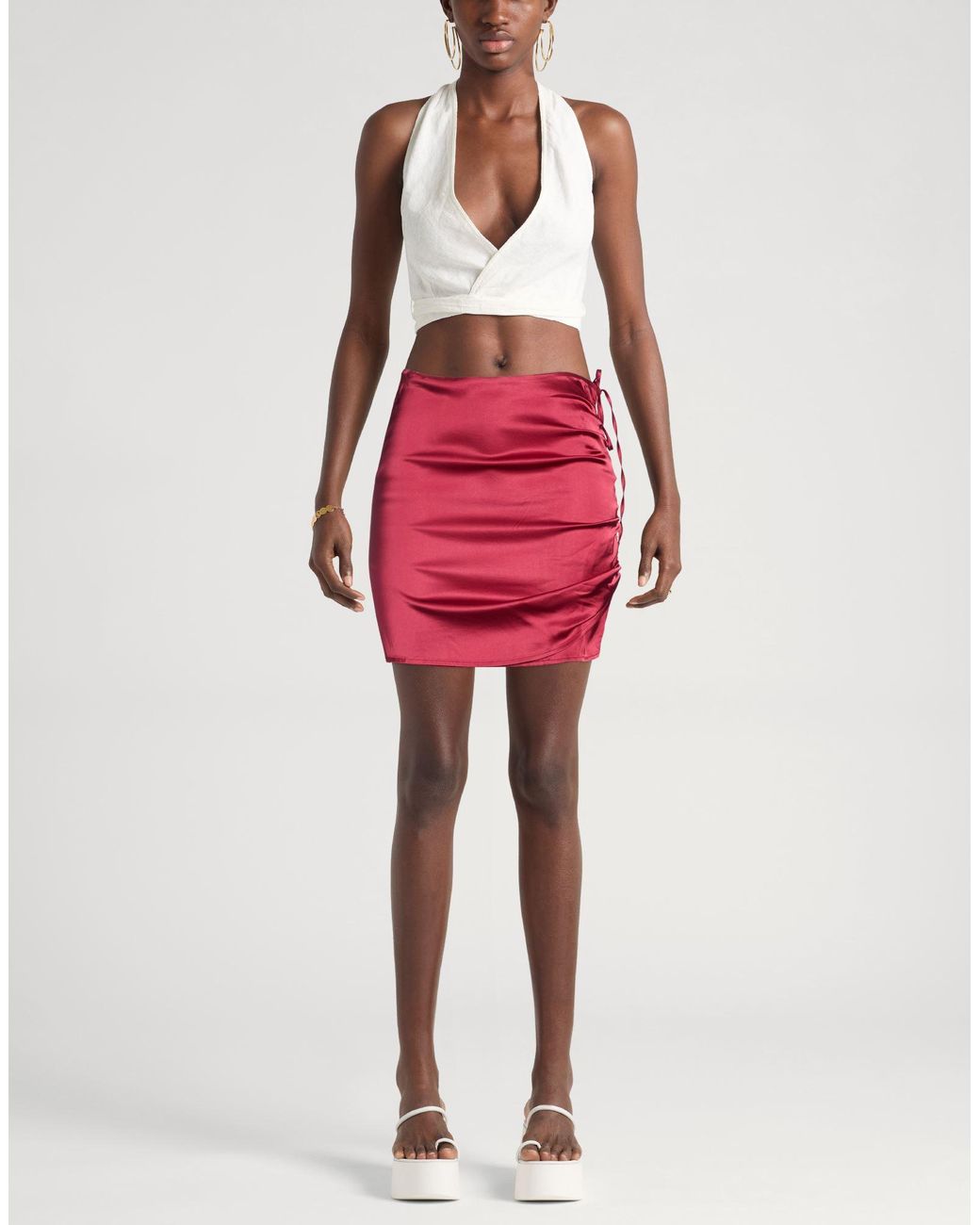 Ba&sh Red Mini Skirts