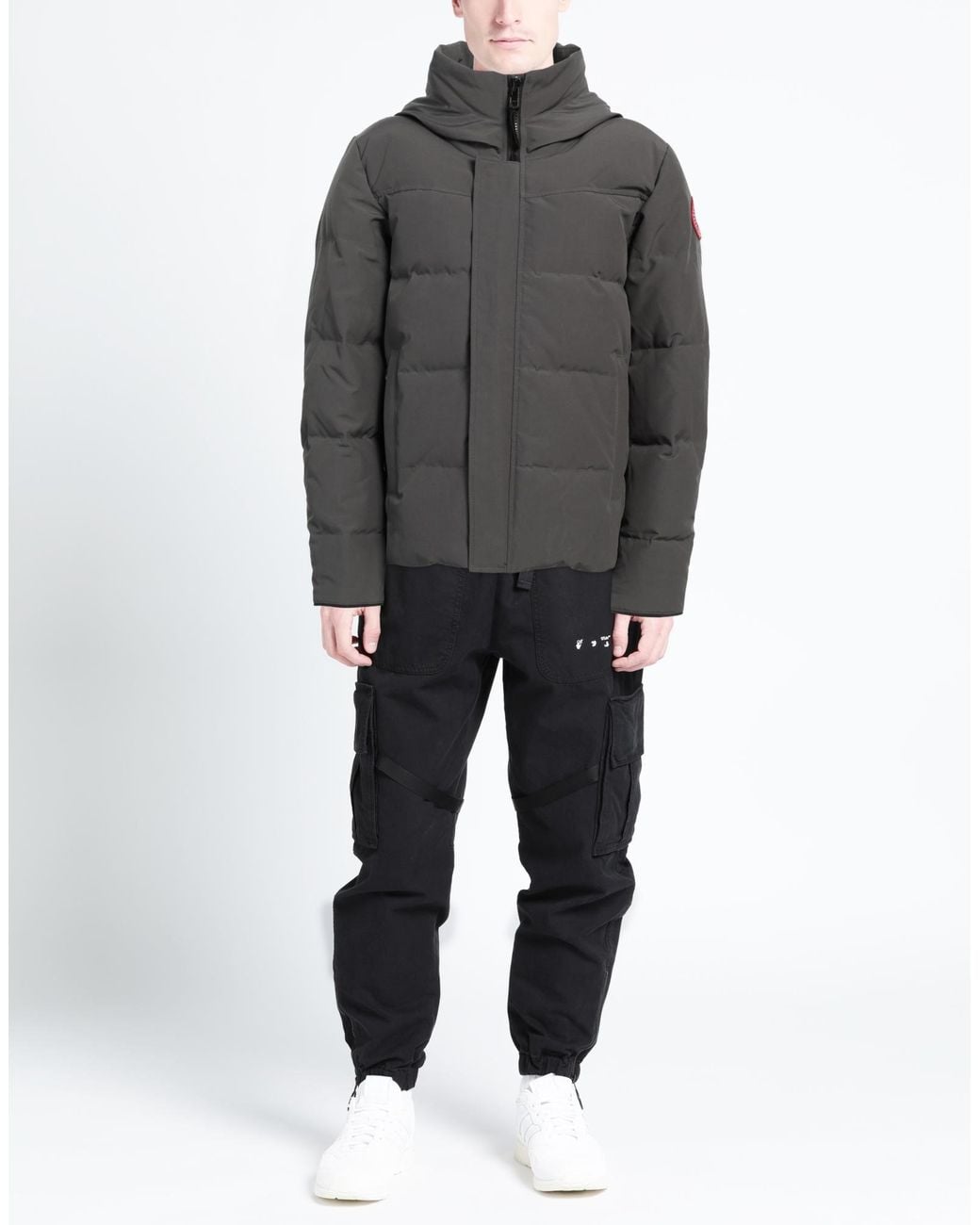 Canada Goose Gray Down Jacket for men