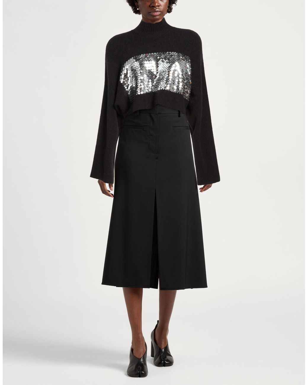 Aniye By Black Turtleneck Polyamide, Acrylic, Alpaca Wool, Elastane