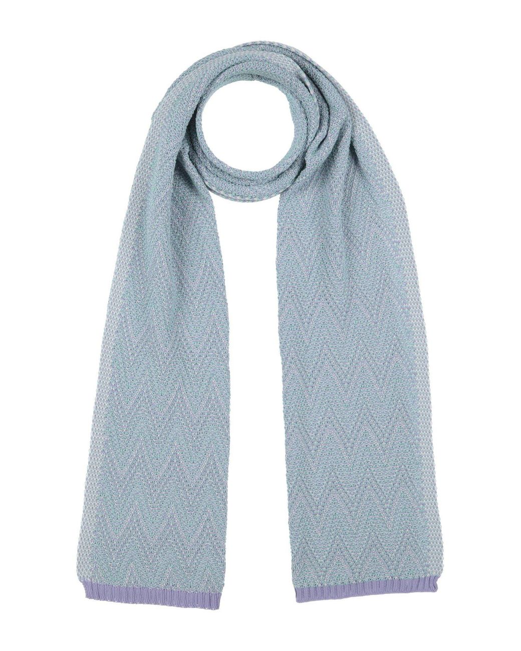 Missoni Blue Scarf Cotton