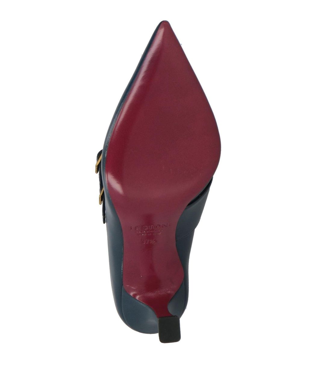 Testoni Blue Pumps Calfskin