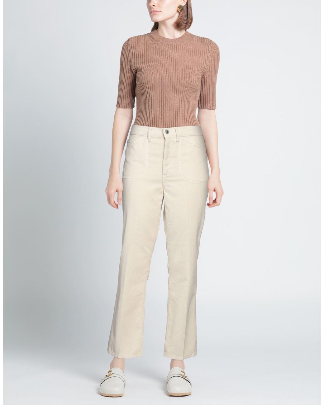 Re/done White Trouser
