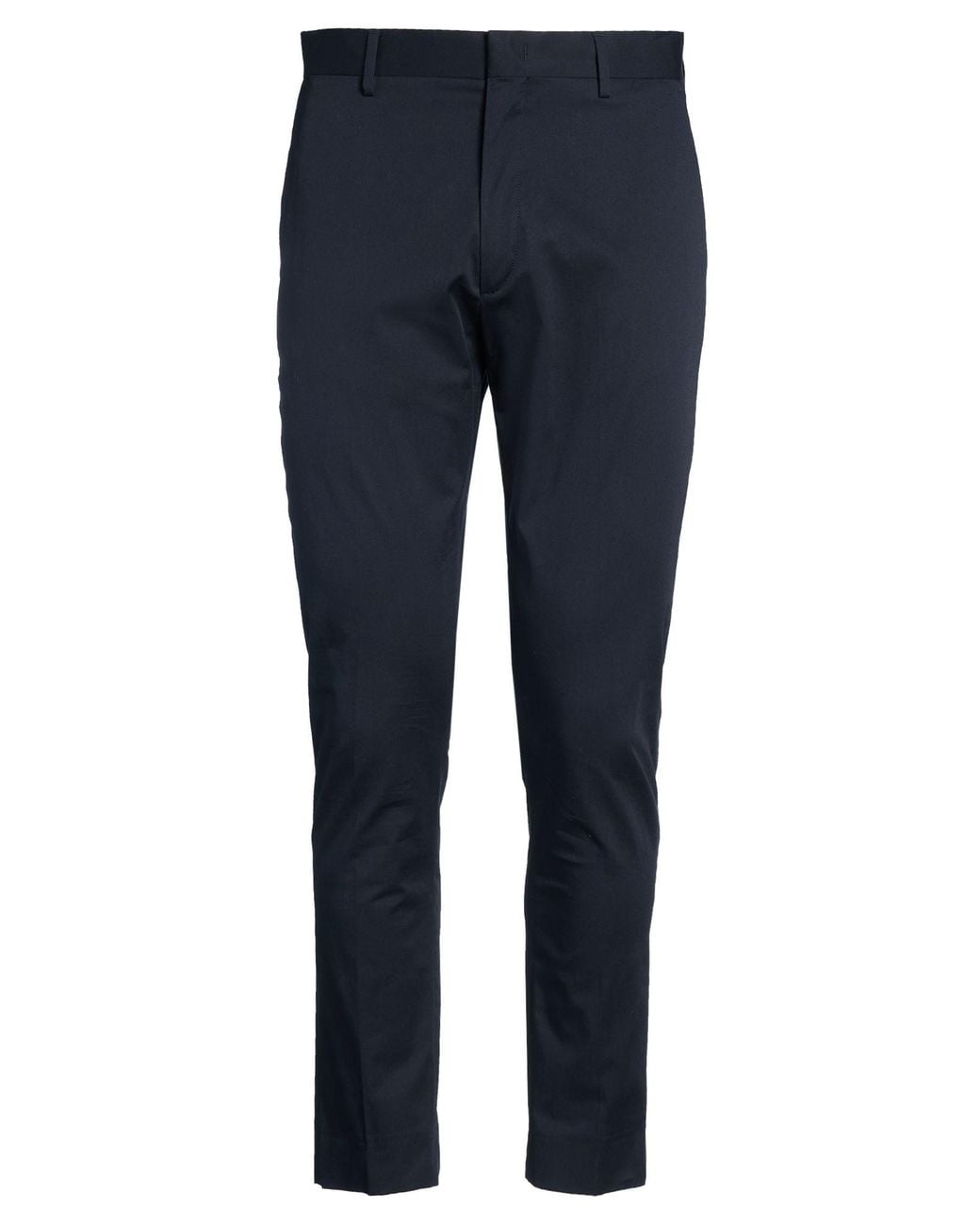 Low Brand Blue Pants Cotton, Elastane for men