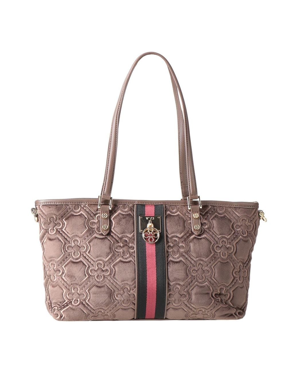 V73 Brown Schultertasche