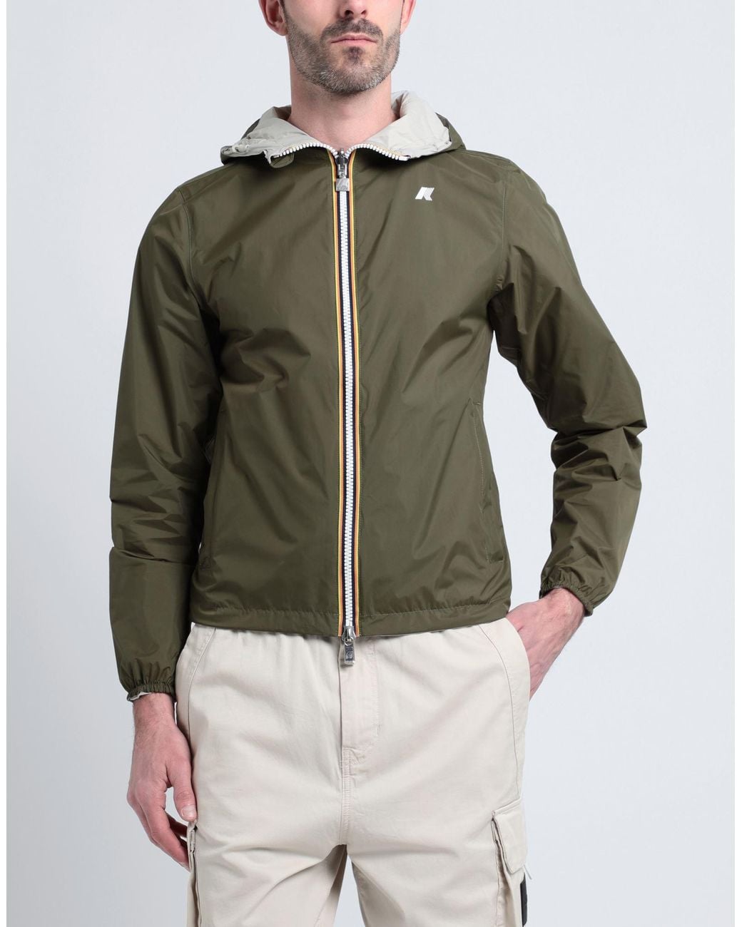K-Way Green Jacket for men