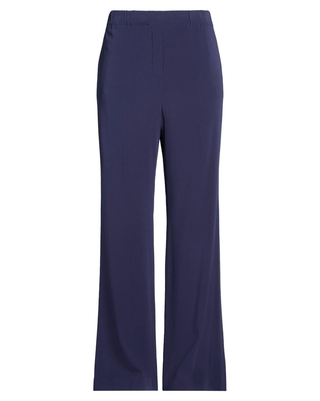 Clips More Blue Pants Viscose, Elastane