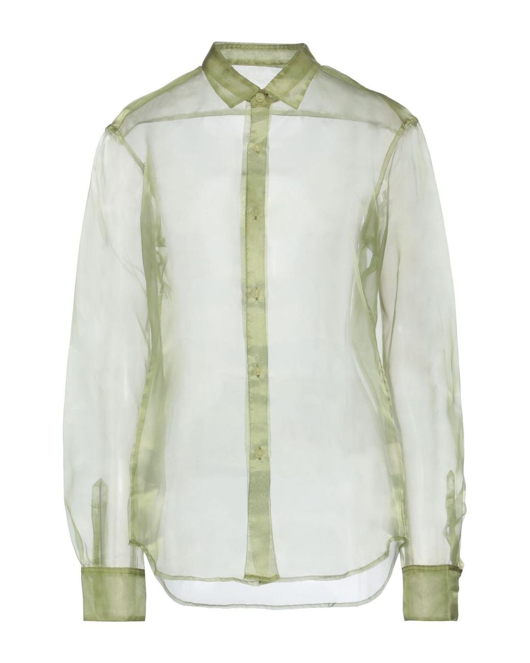Eckhaus Latta Green Shirt Polyester