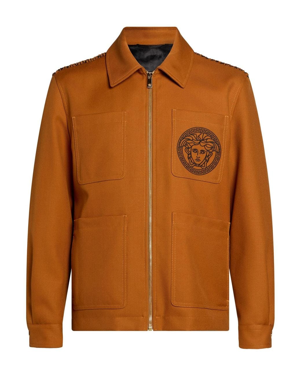 Giacca & Giubbotto di Versace in Brown da Uomo
