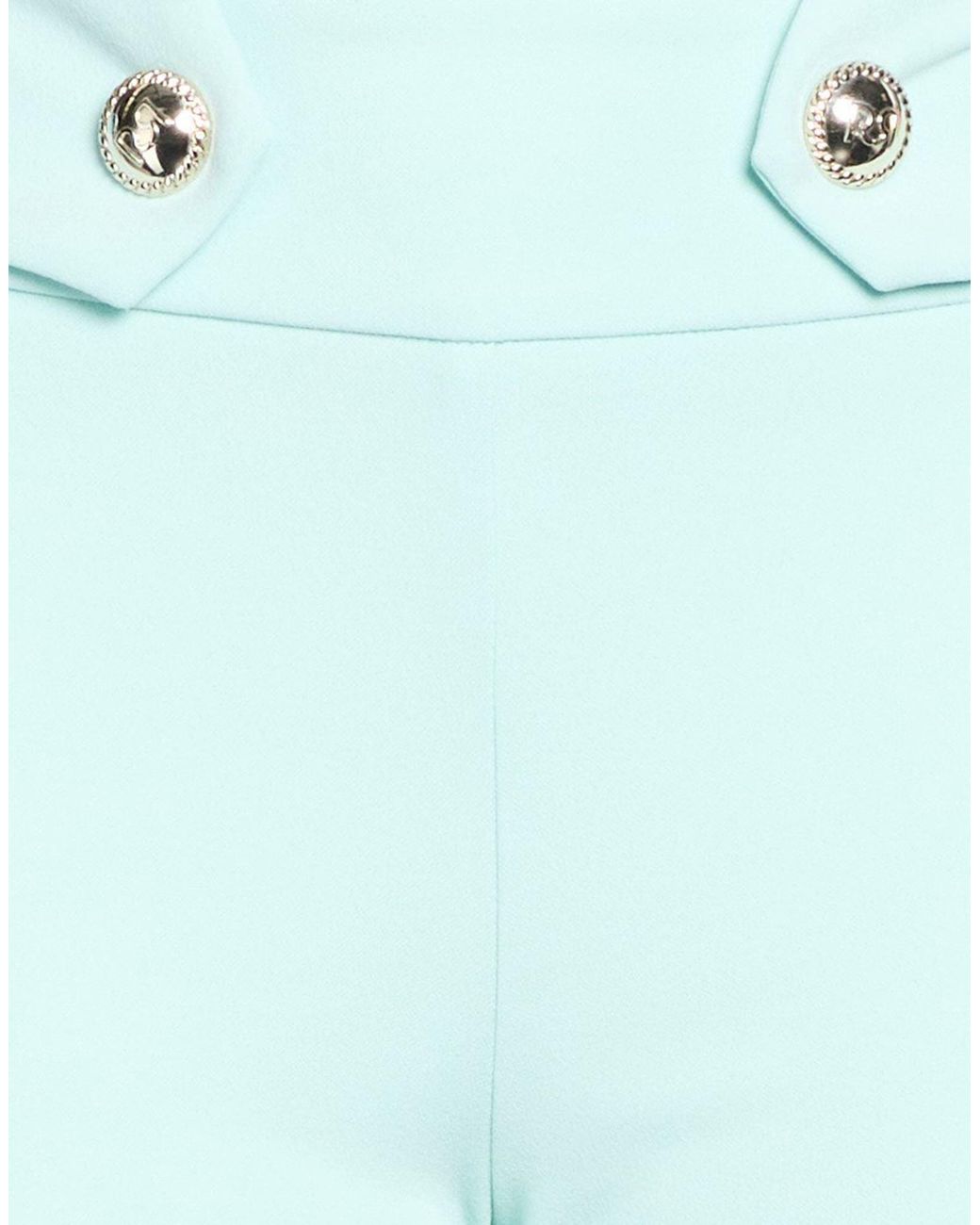 Rinascimento Blue Pants Polyester, Elastane
