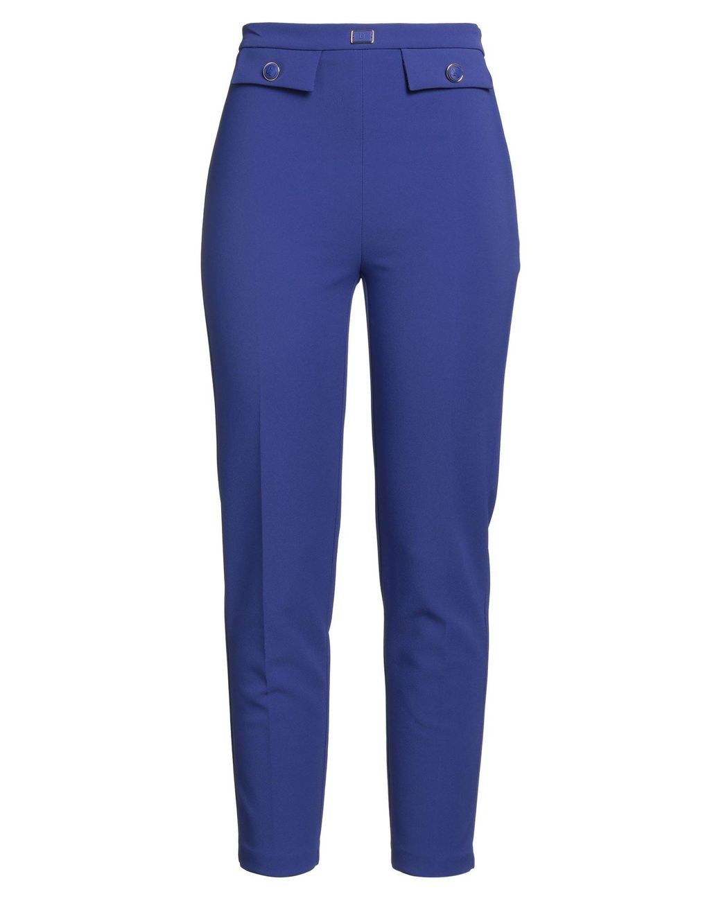 Elisabetta Franchi Blue Trouser