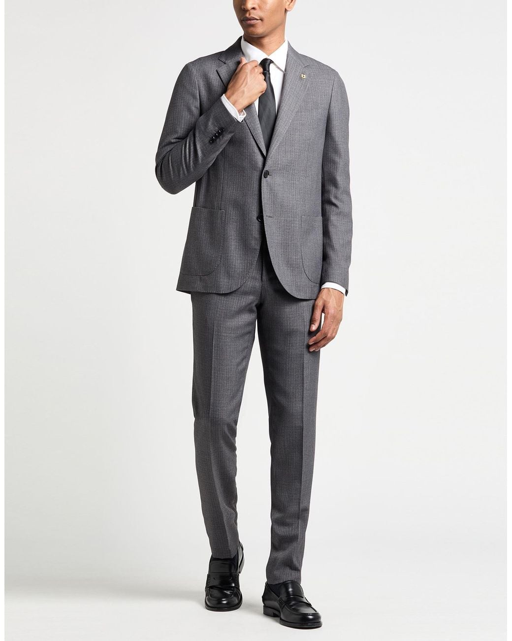 Lardini Gray Suit for men