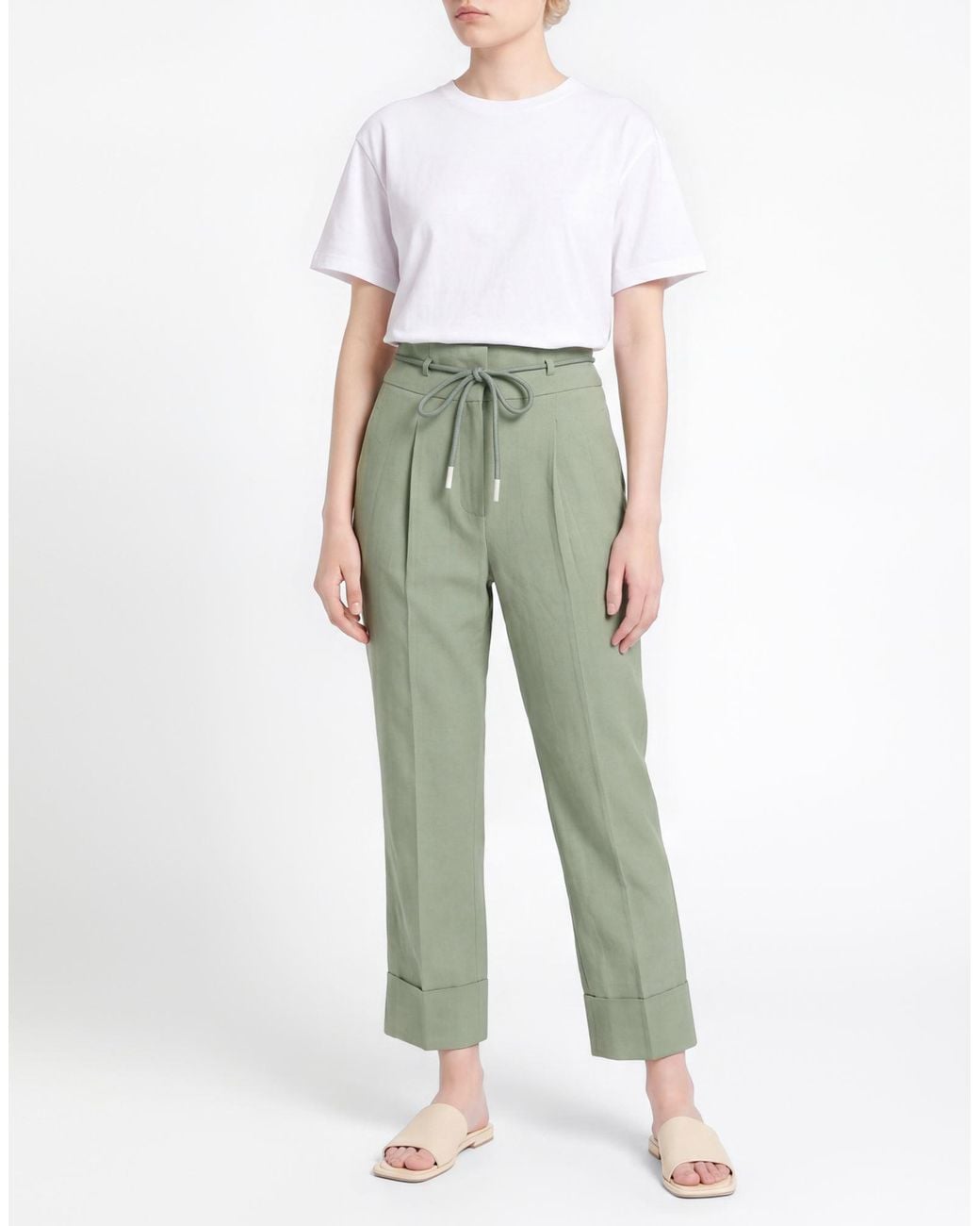 Peserico Green Trouser