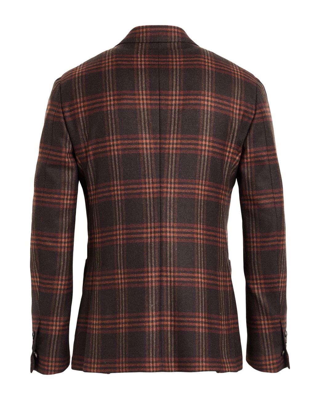 Lardini Brown Dark Blazer Wool for men