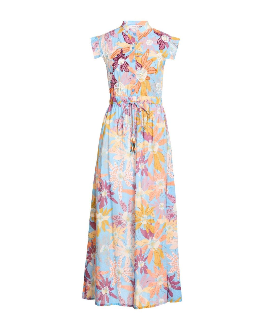 CONNOR & BLAKE White Maxi Dress Cotton