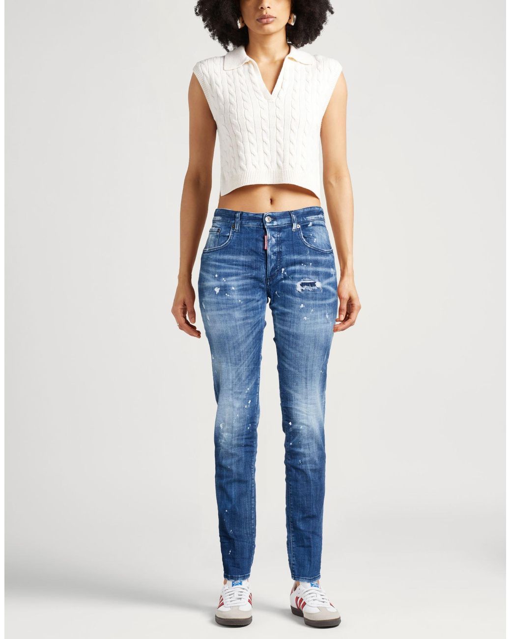 DSquared² Blue Jeans Cotton, Elastane
