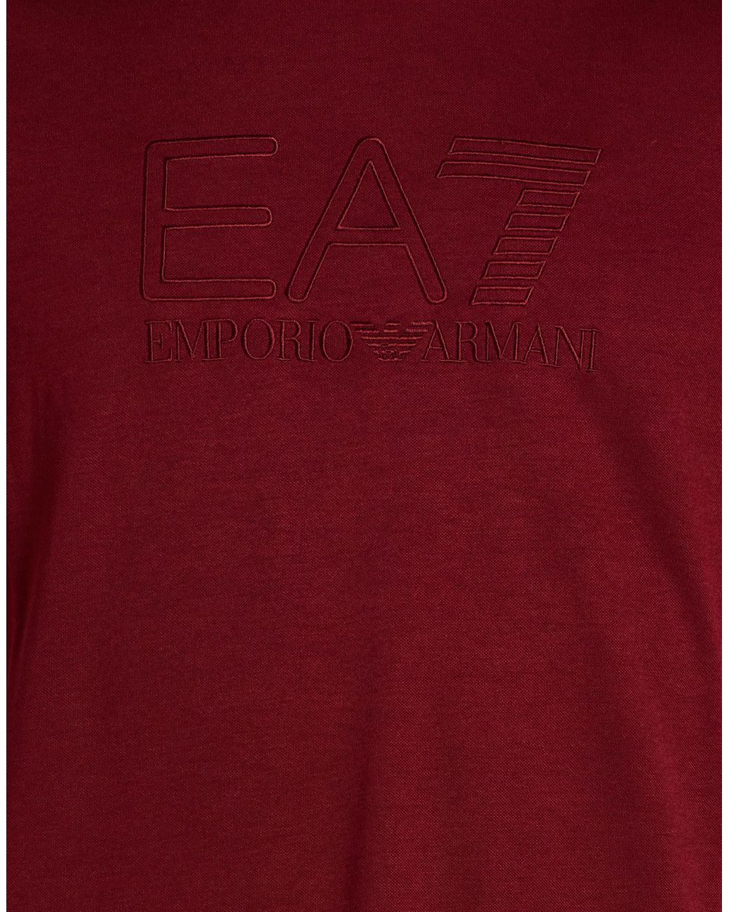 EA7 Red T-Shirts for men