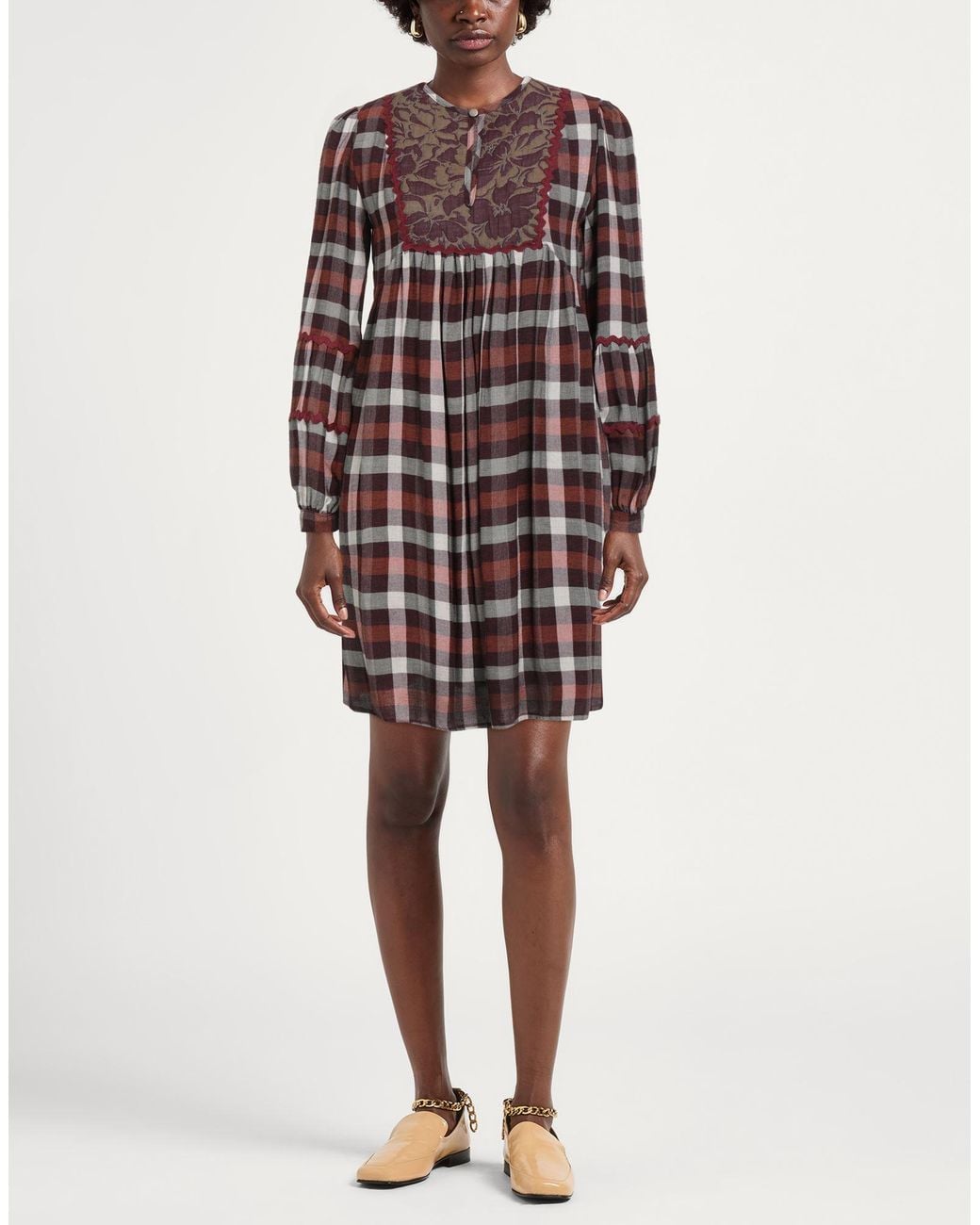 Dixie Red Mini Dress Viscose