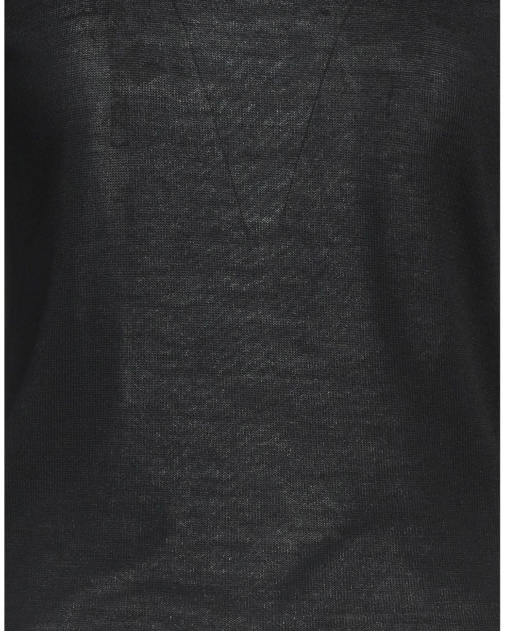 Caractere Black Turtleneck Polyacrylic, Wool