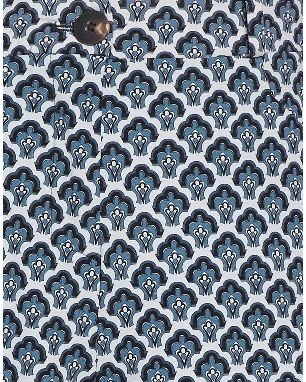 Rrd Blue Pants Polyamide, Elastane