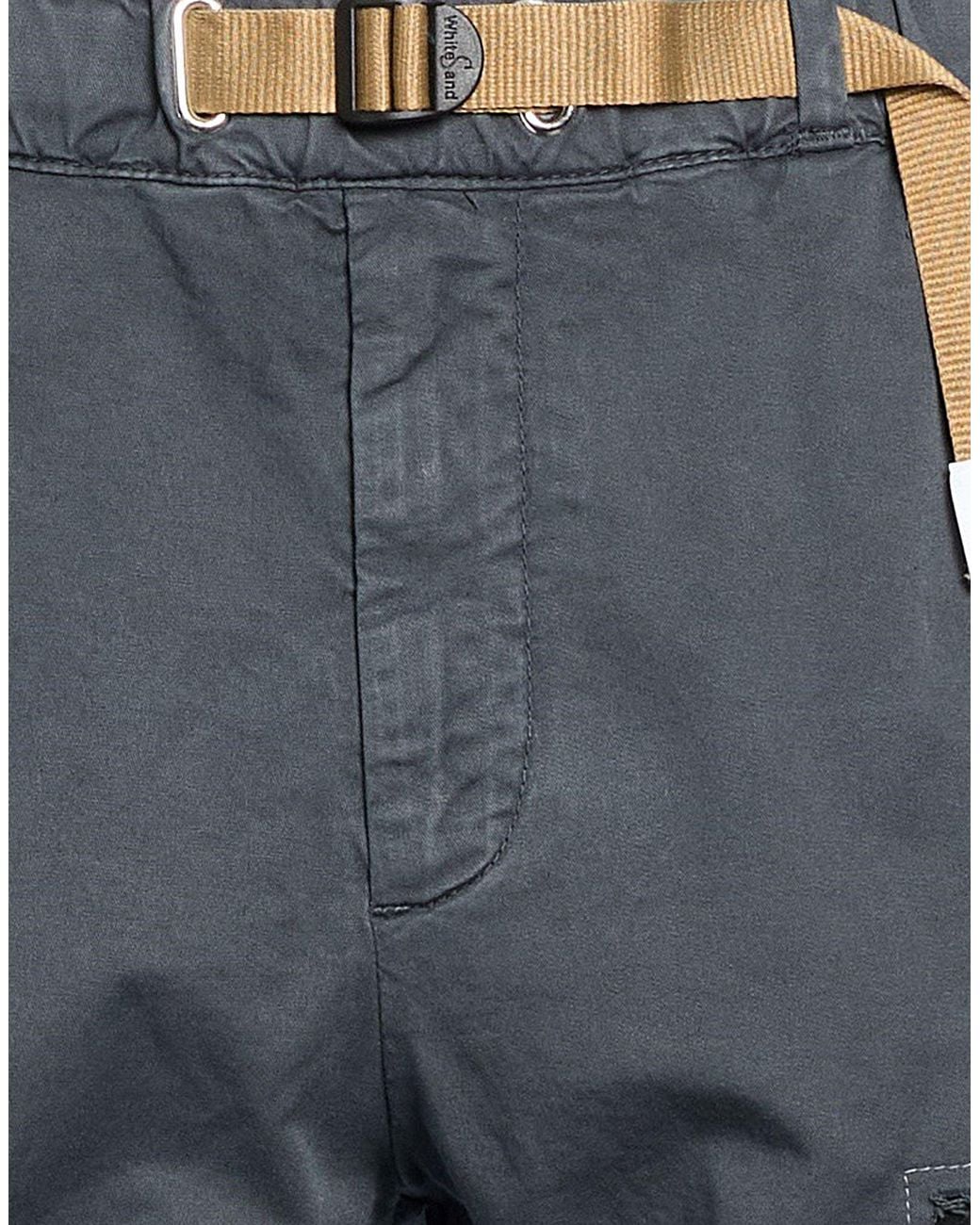 White Sand Blue Trouser for men