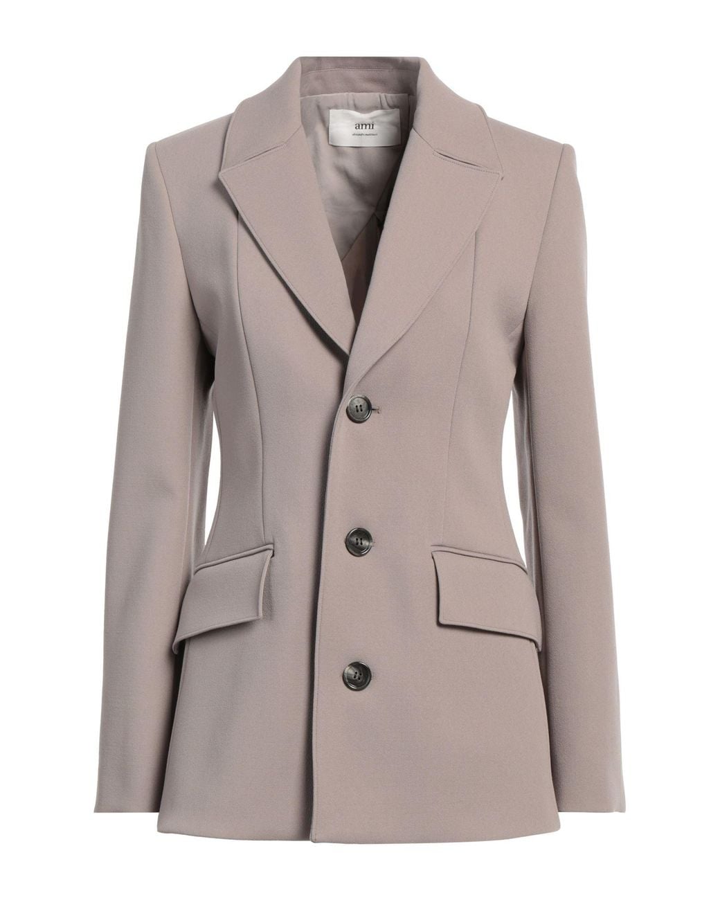 AMI Gray Blazer Virgin Wool