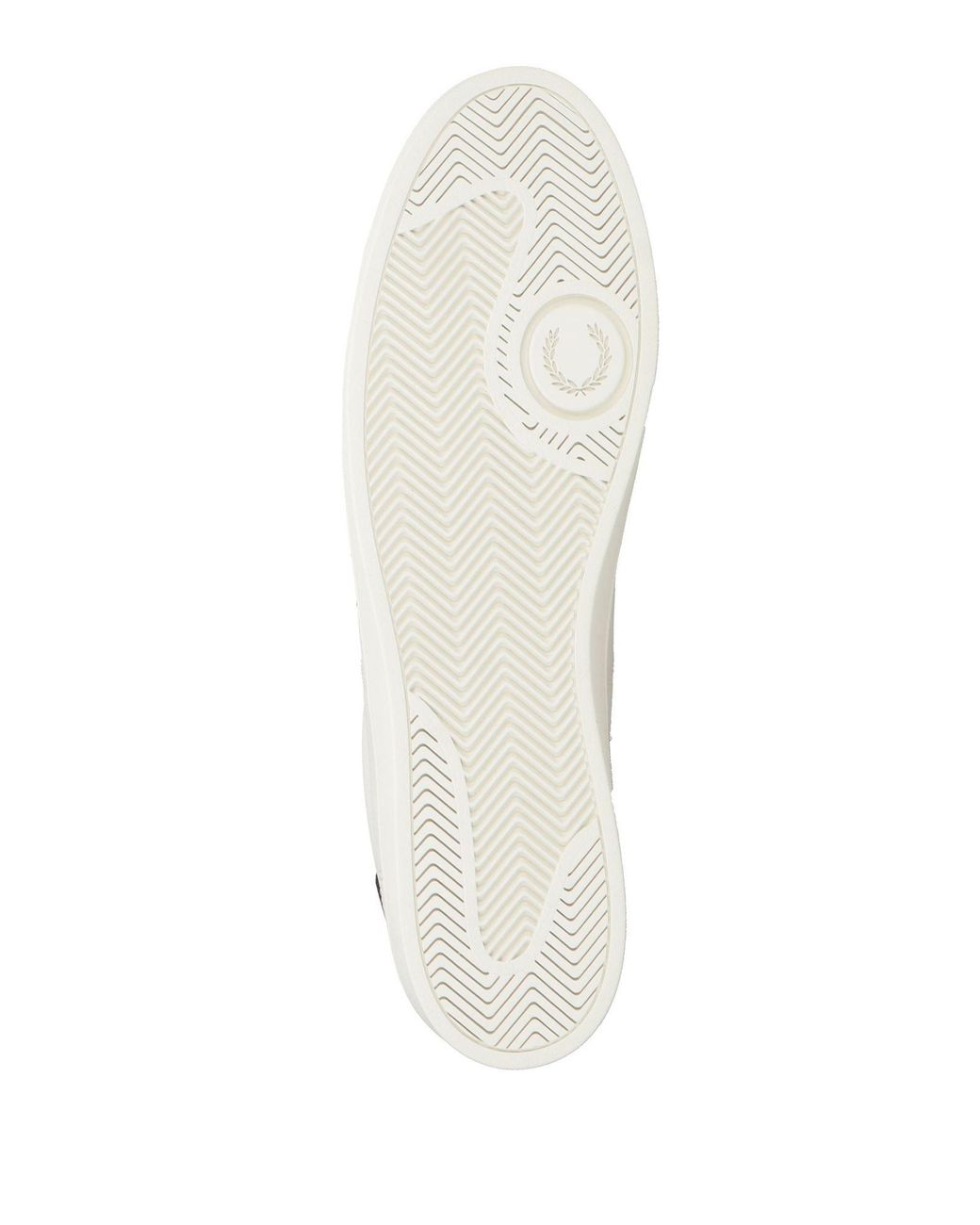 Fred Perry White Sneakers Leather for men