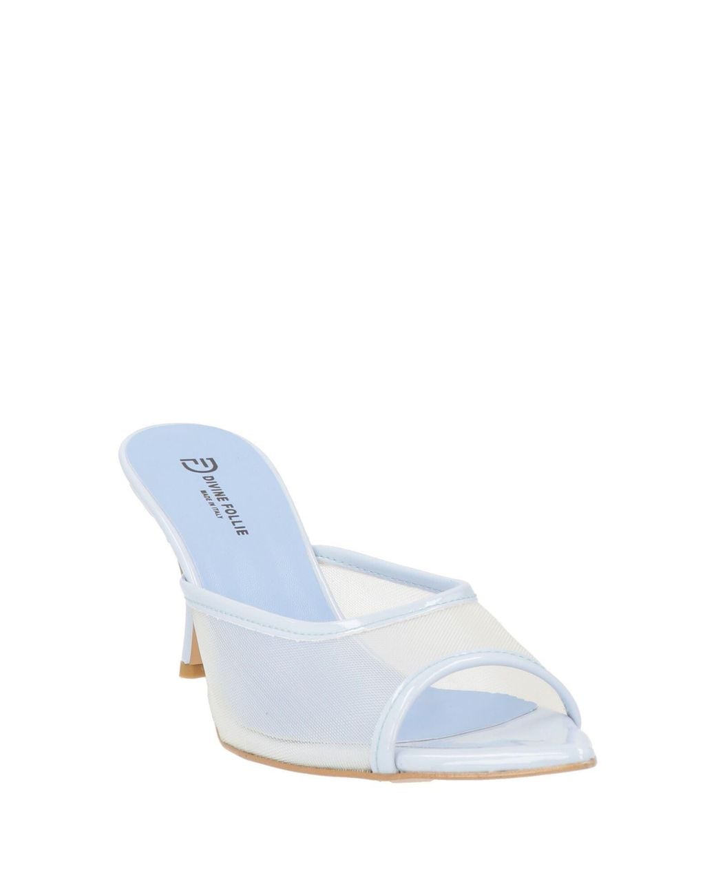 Divine Follie White Sandals
