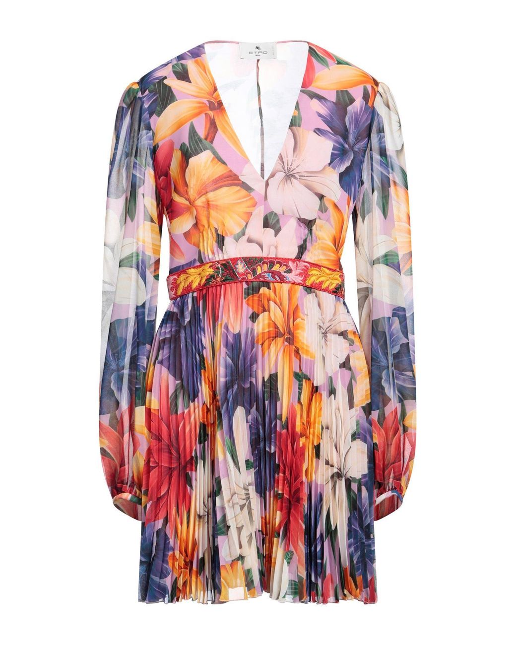Etro White Mini Dress Polyester