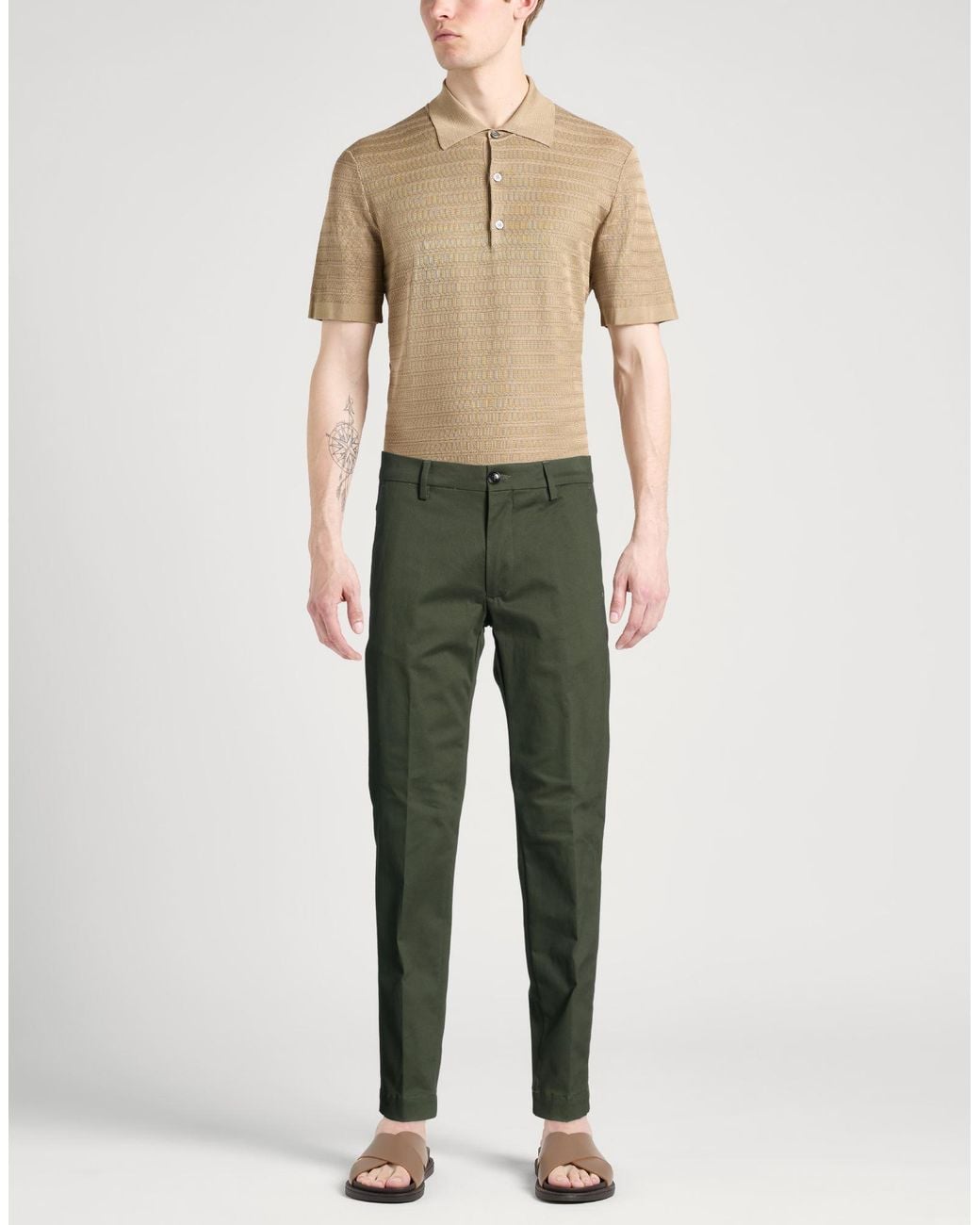 Liu Jo Green Pants for men