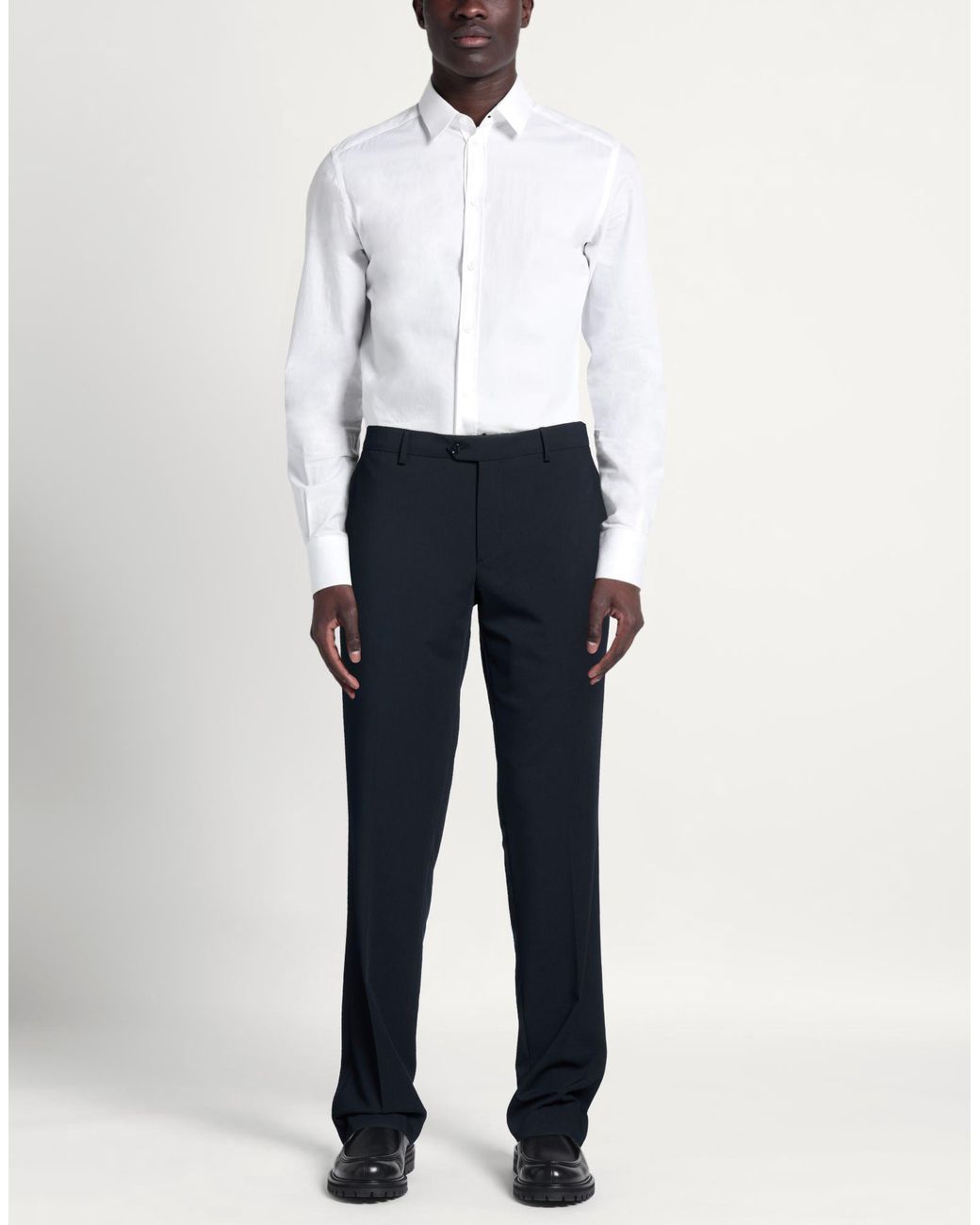 Havana & Co. Blue Pants Polyester, Viscose, Elastane for men