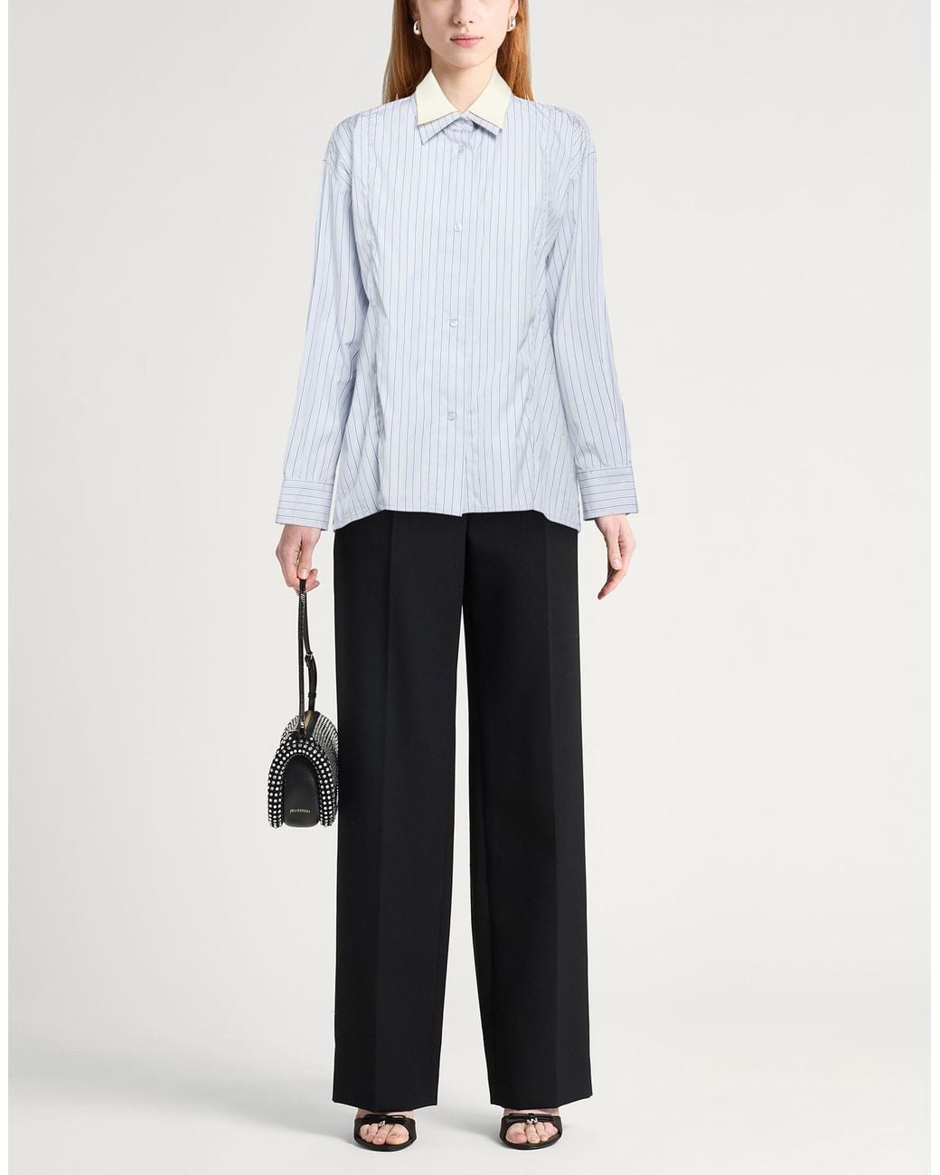 DES_PHEMMES Blue Shirt Cotton