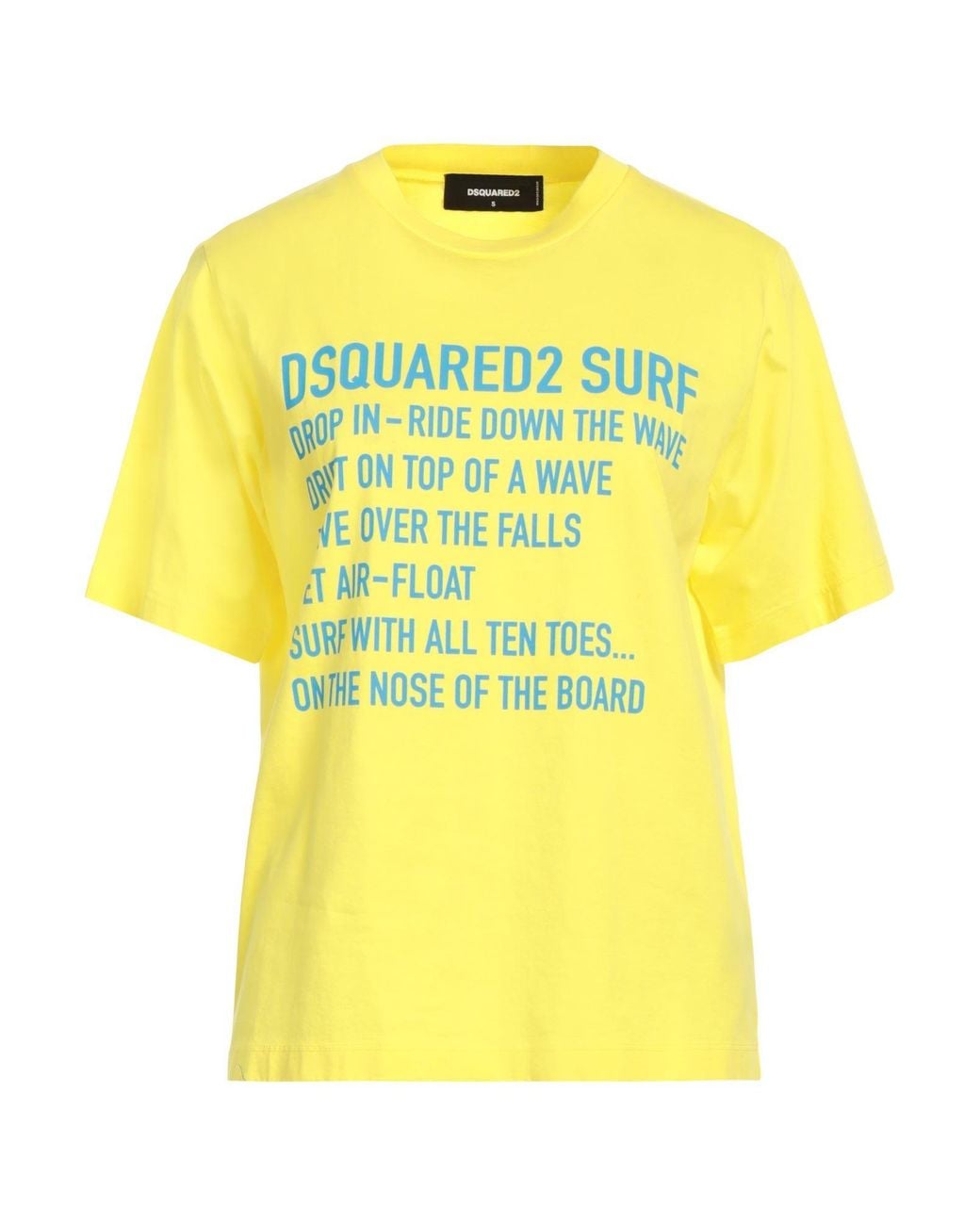 Camiseta DSquared² de color Yellow