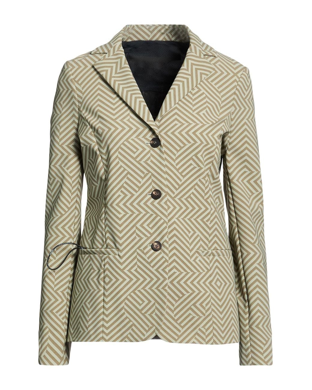 Rrd Green Blazer Polyamide, Elastane