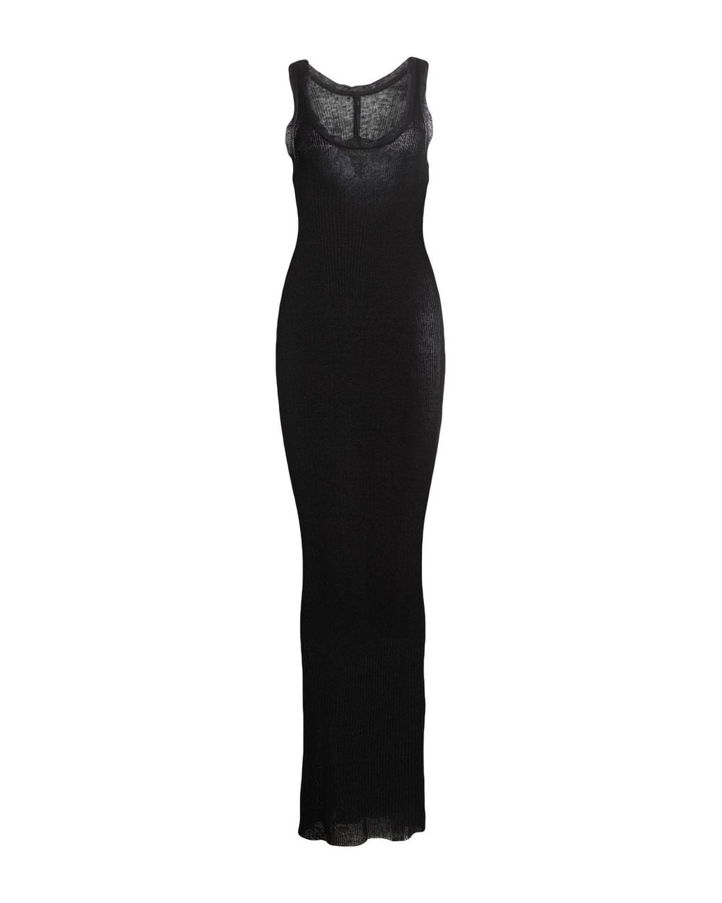 Petar Petrov Black Maxi Dress Linen, Silk