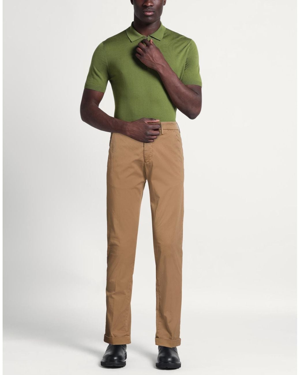 Briglia 1949 Natural Pants Cotton, Elastane for men