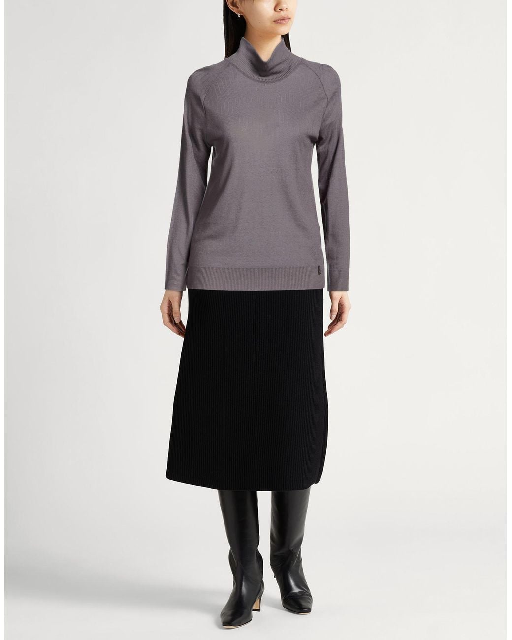 Herno Gray Turtleneck