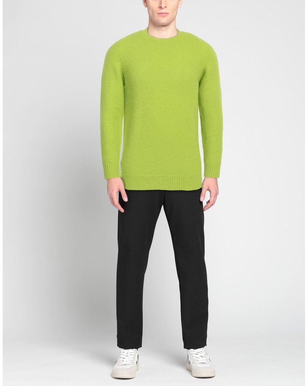 Roberto Collina Green Jumper for men