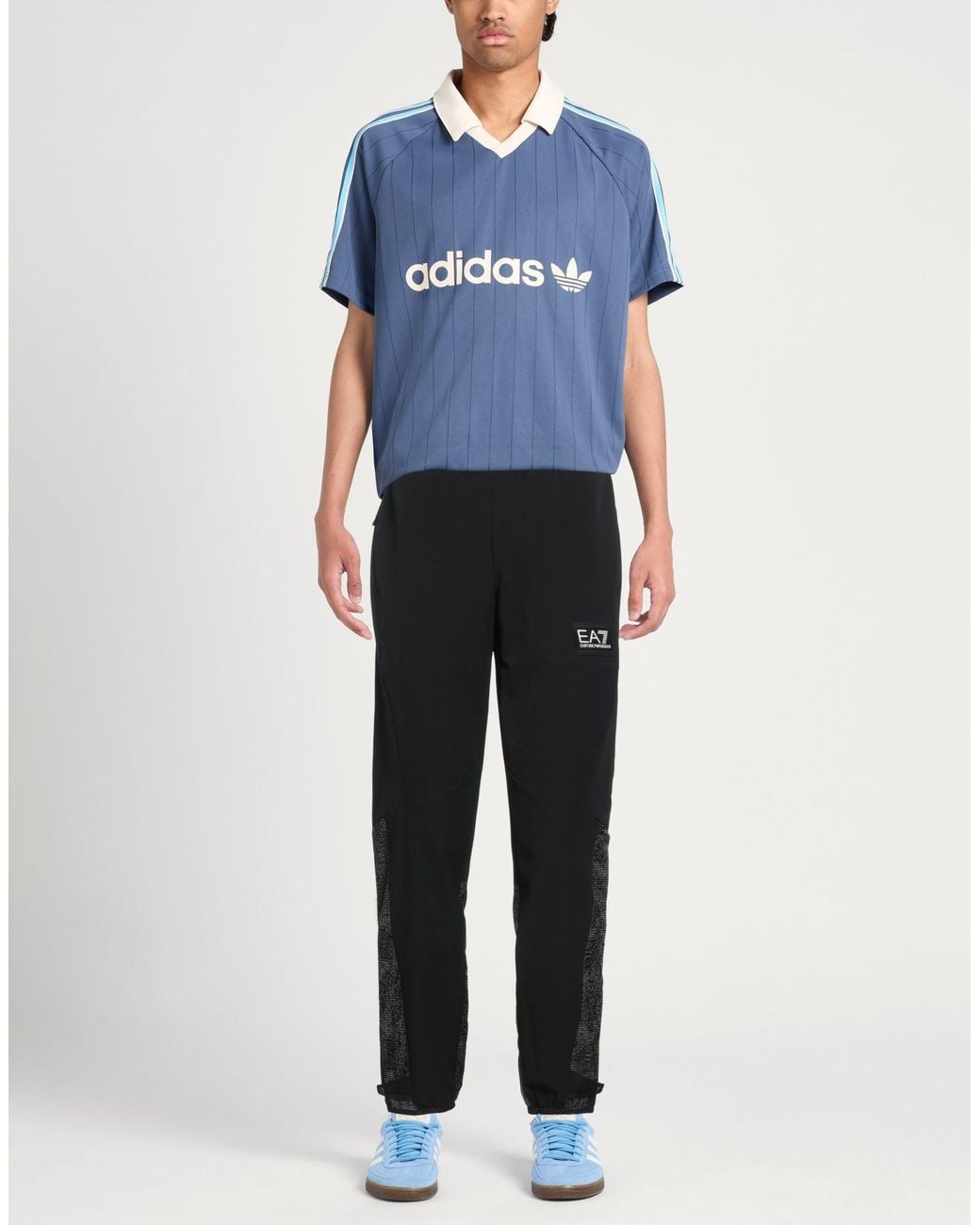 EA7 Black Pants for men