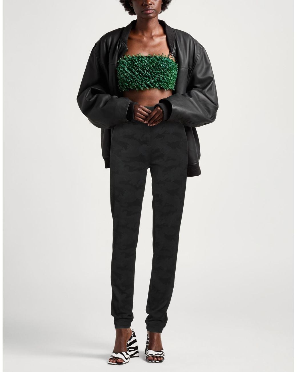 Mason's Black Pants Viscose, Polyamide, Elastane