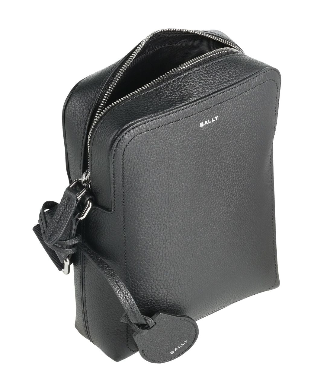 Bally Gray Cross-Body Bag Leather for men