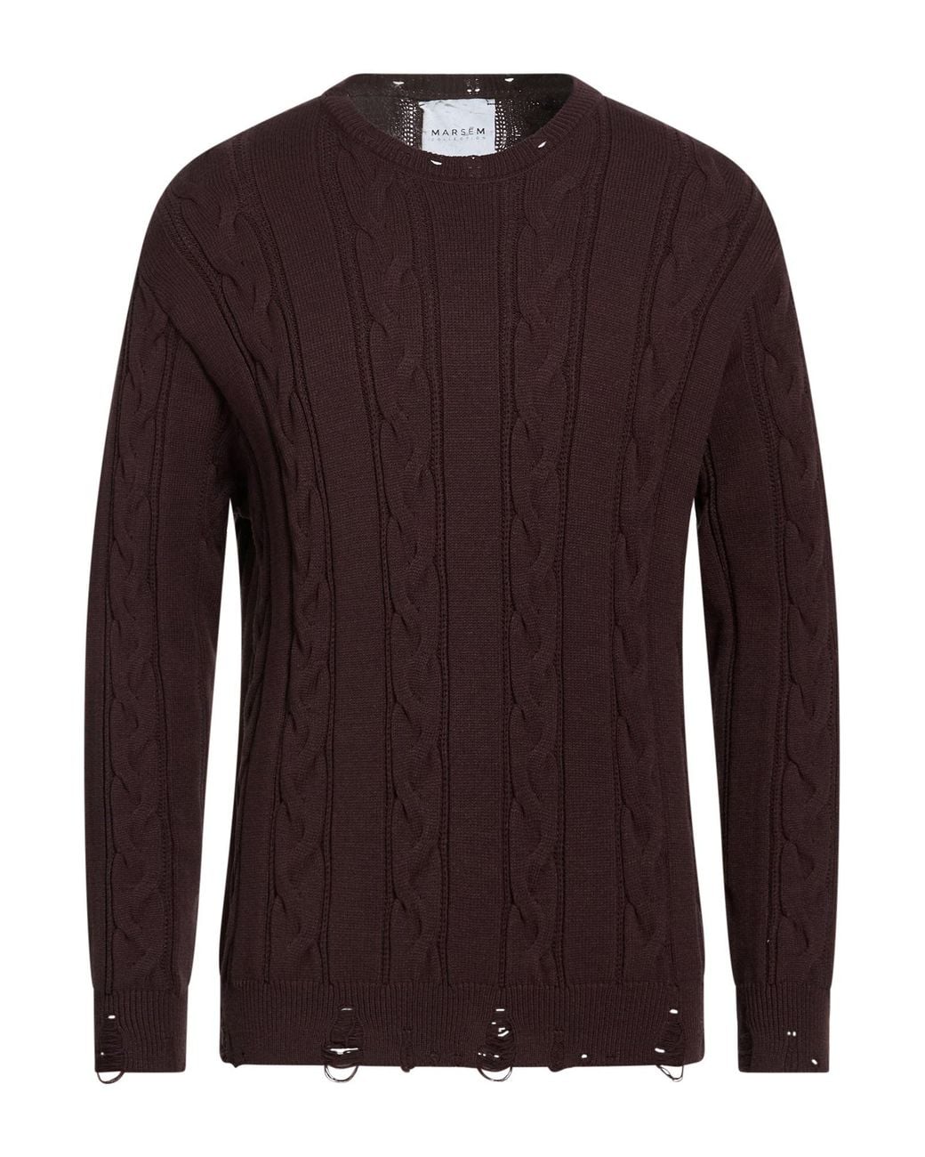 Pullover MARSĒM de hombre de color Brown