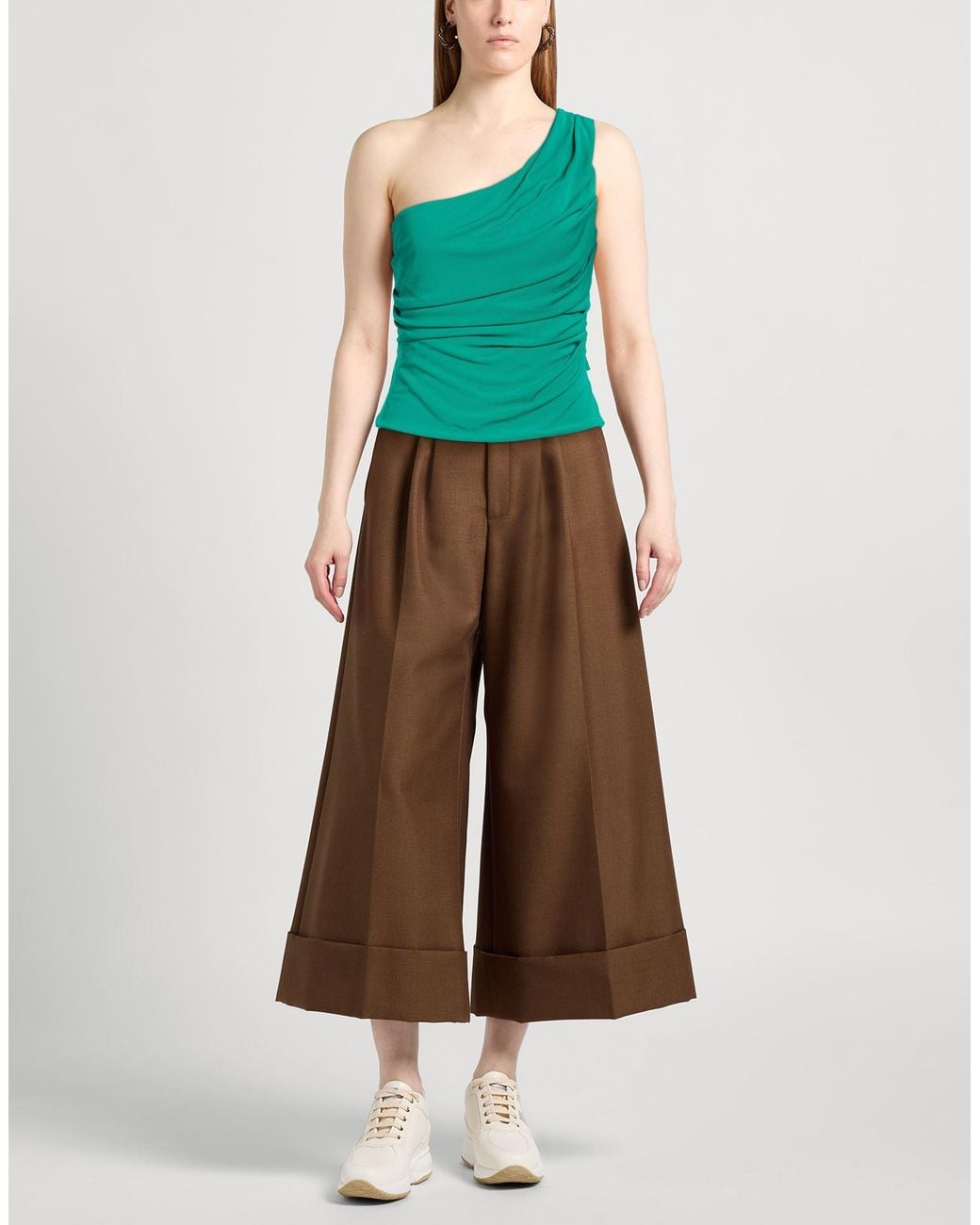 Alberta Ferretti Green Top Viscose